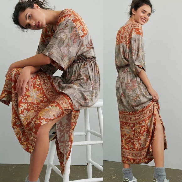 Anthropologie Orsina Midi Dress - Picture 1 of 8